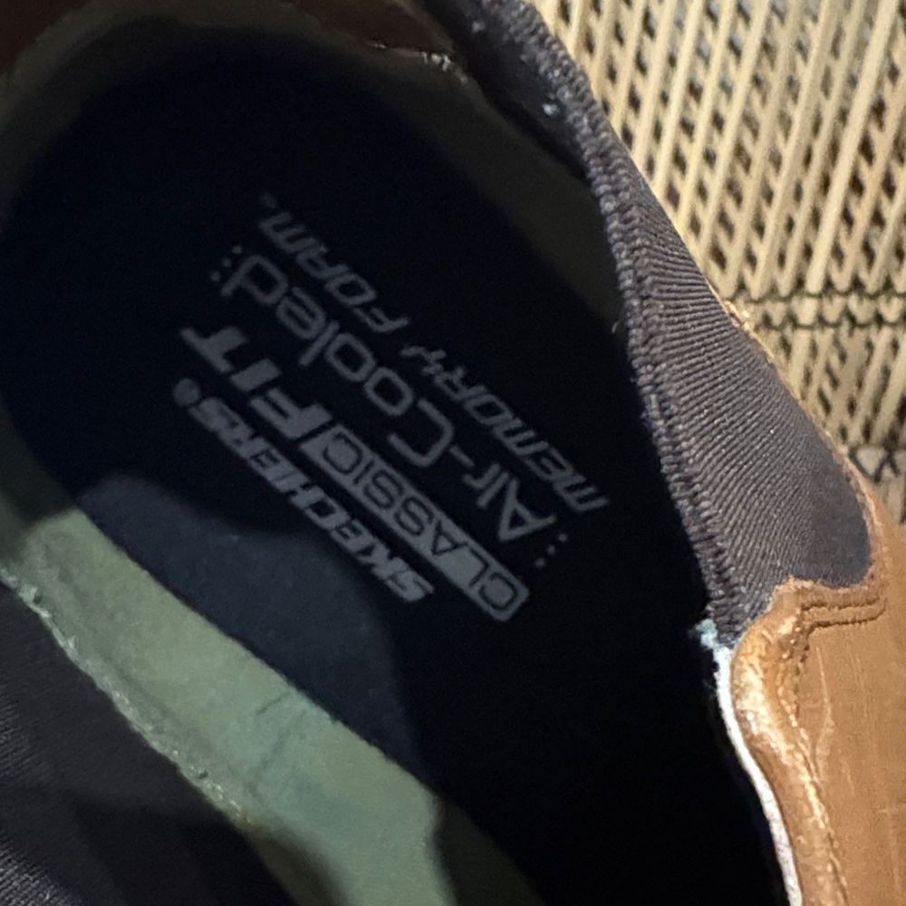 Men’s Skechers Leather Brown Boots - Picture 6 of 8
